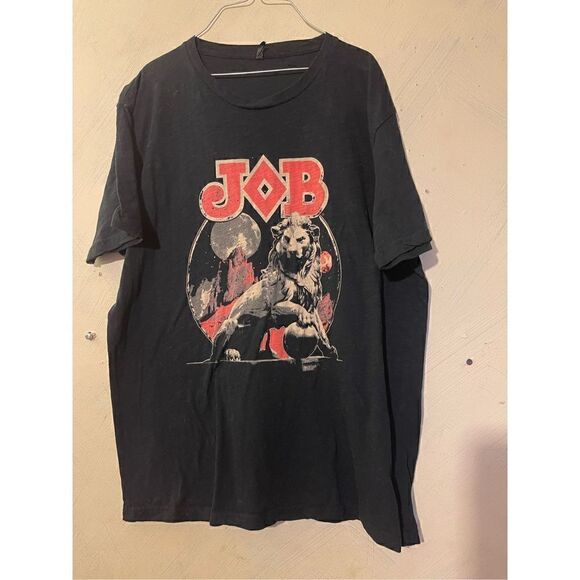 JOB Rolling Papers PROMO Lion Graphic T-Shirt Men Large L short sleeve shirt - Picture 2 of 6